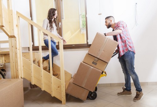 Efficient packing of office equipment by Storage Balham